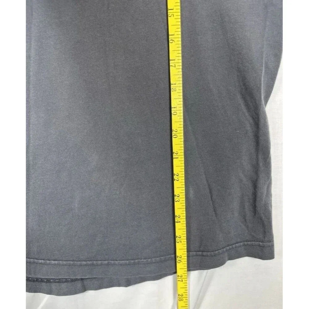 Nike Air 90's Vintage 3/4 Sleeve Red Tag Pullover Shirt Gray Black Men’s Medium